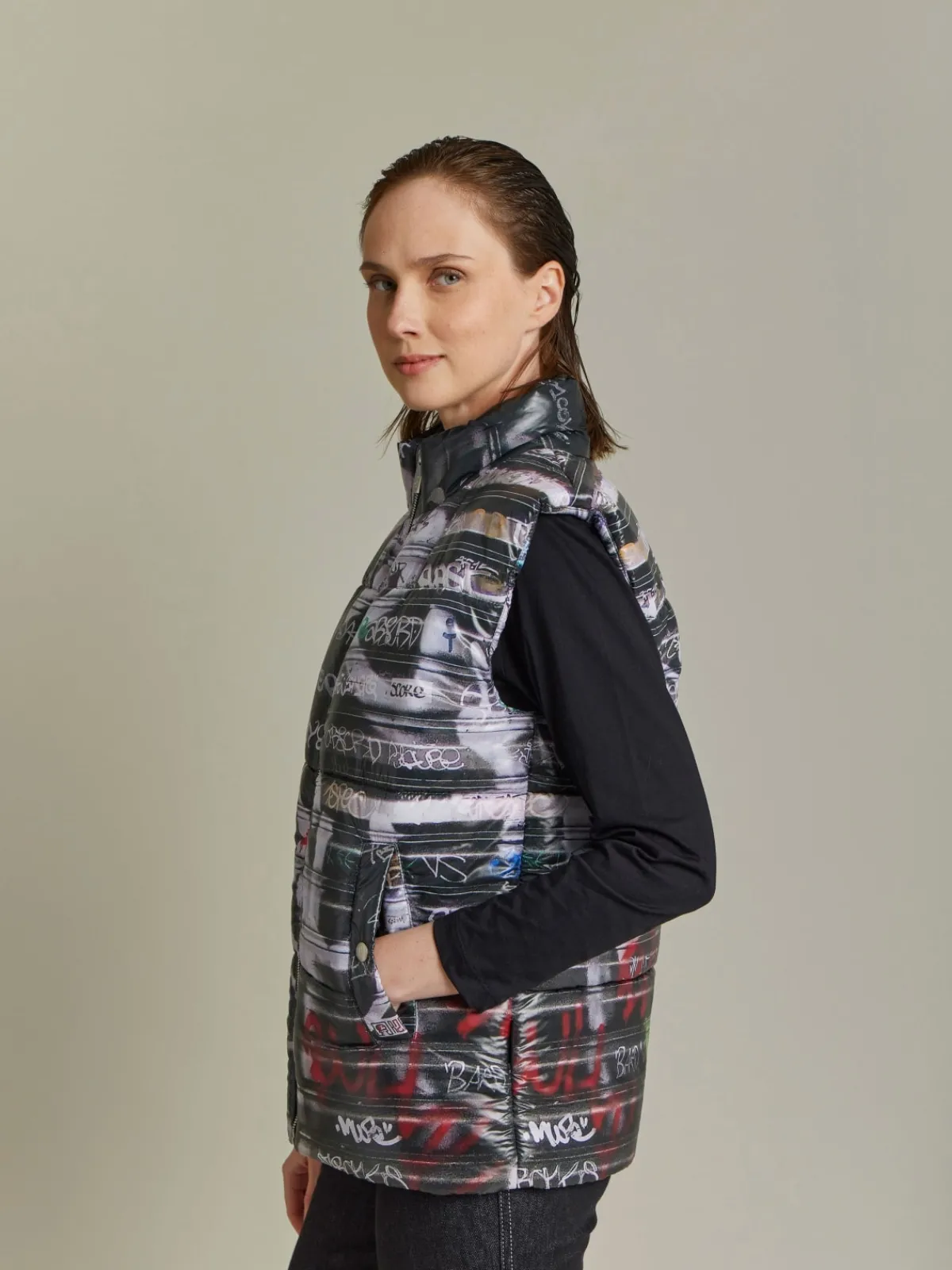 Photo Down Vest<agnès b. New