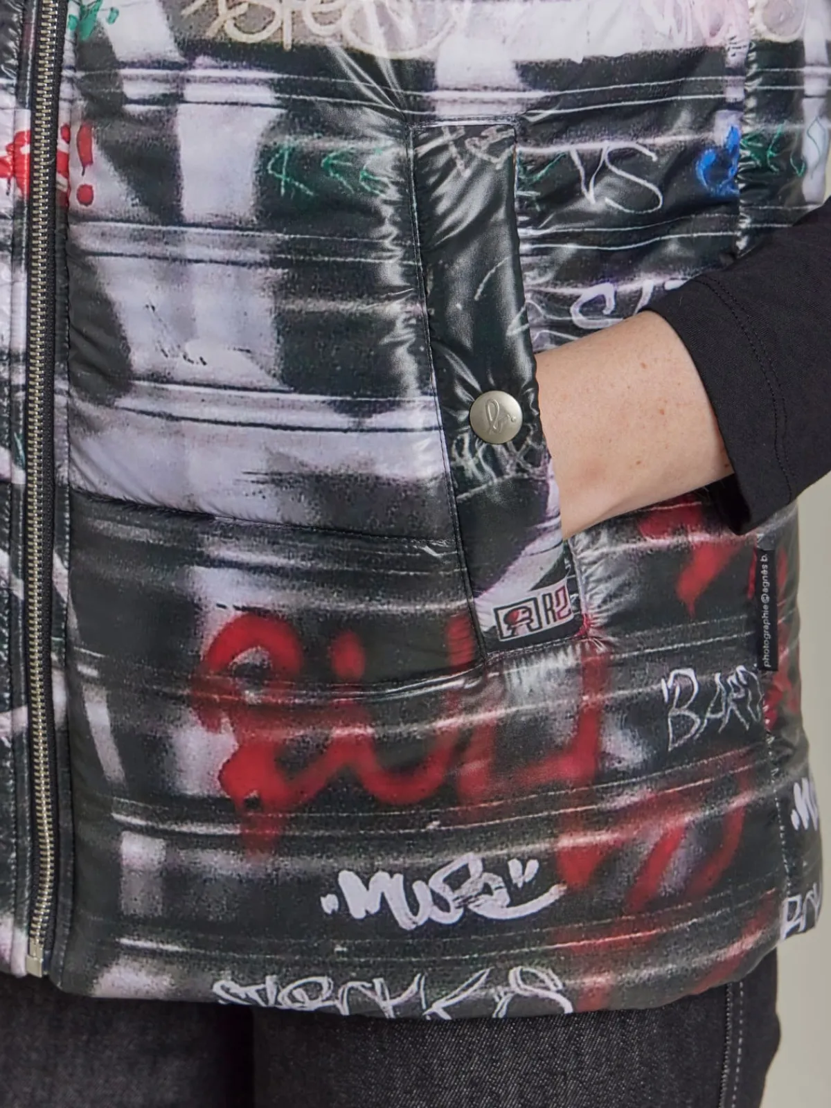 Photo Down Vest<agnès b. New
