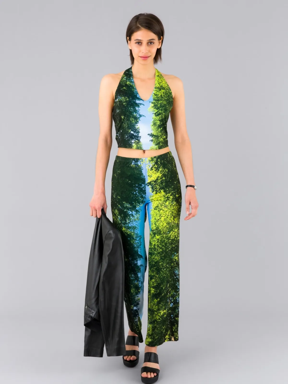 Allée (Alley) Digital Print Backless Top<agnès b. Best
