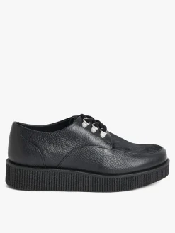Amy Calfskin Leather Creepers<agnès b. Best