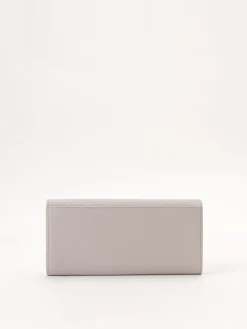 Beige Classic Leather Wallet<agnès b. Store