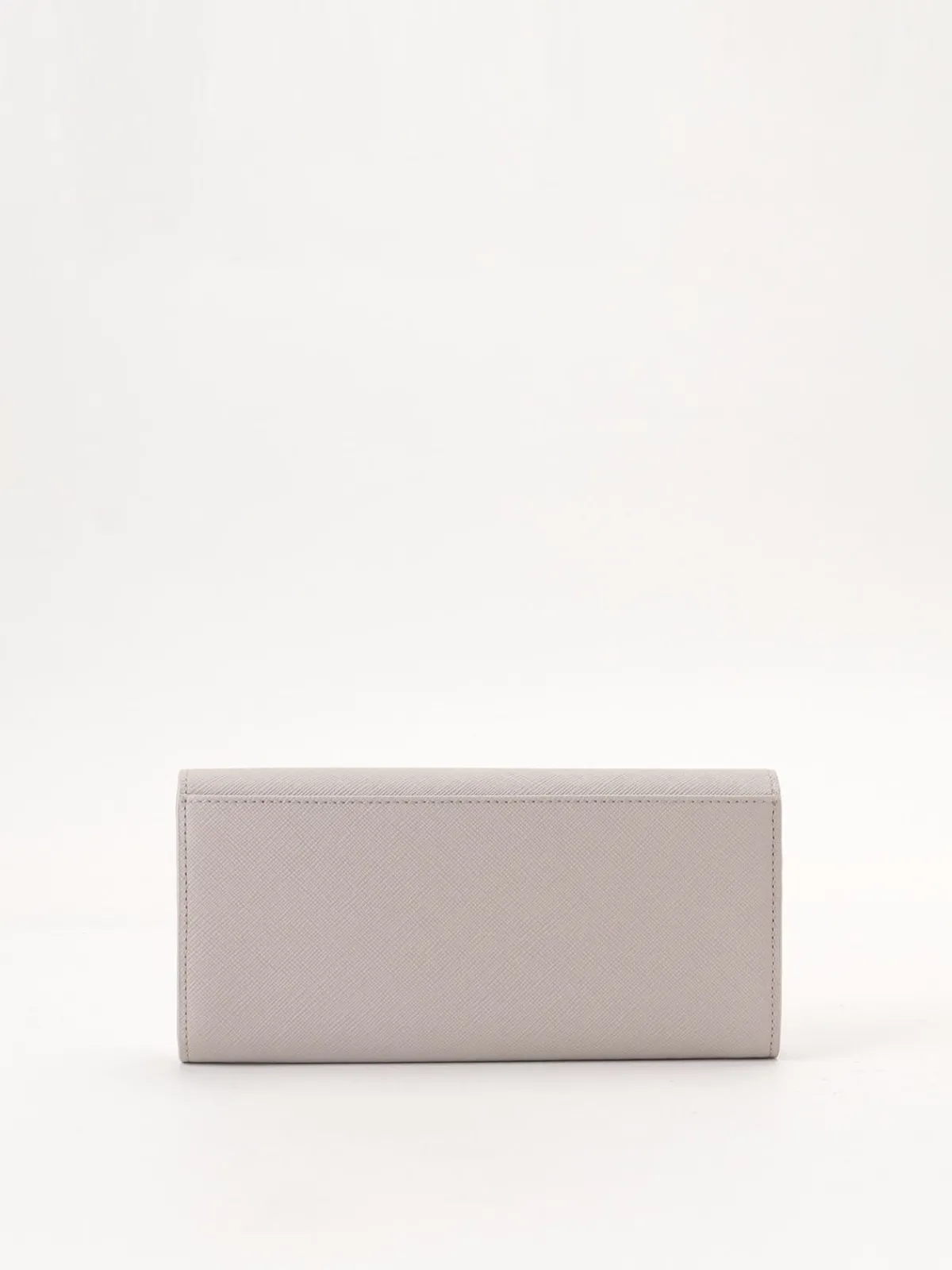 Beige Classic Leather Wallet<agnès b. Store