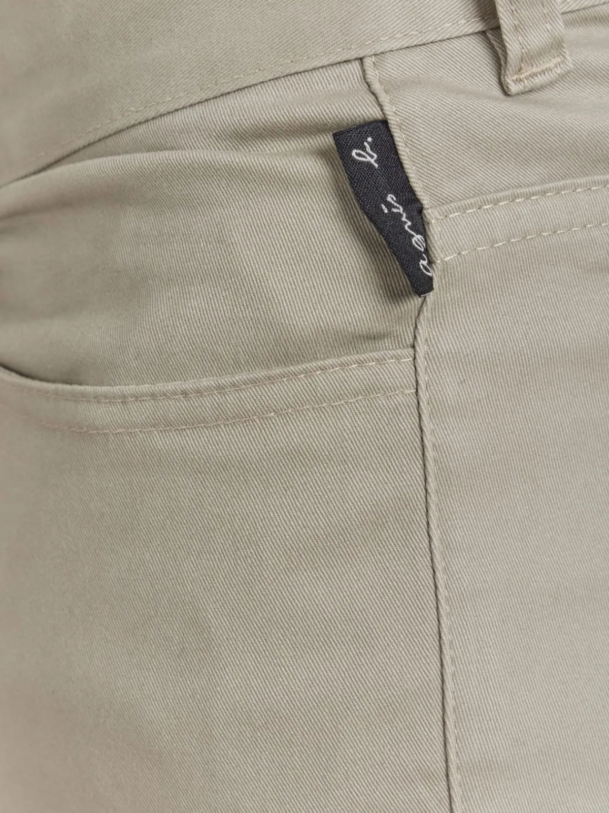 Beige Cotton Iggy Slim Jeans<agnès b. Sale