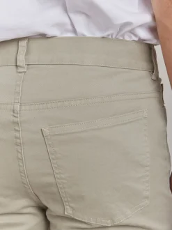 Beige Cotton Iggy Slim Jeans<agnès b. Sale