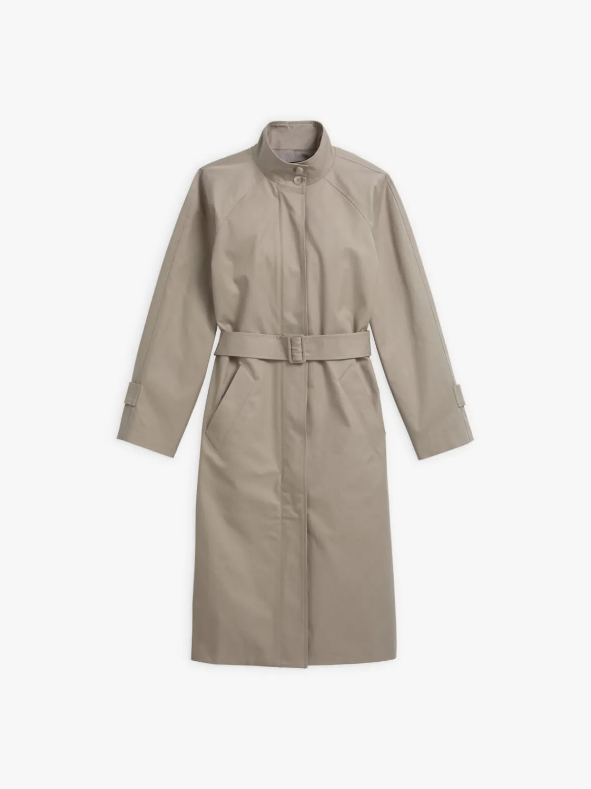Beige Cotton Lined Coat<agnès b. Discount