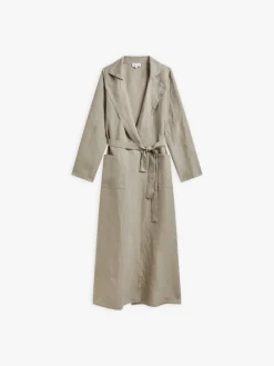 Beige Linen Algeria Coat<agnès b. Flash Sale