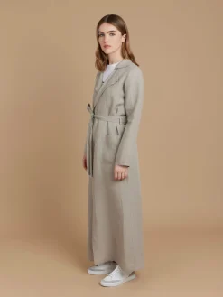 Beige Linen Algeria Coat<agnès b. Flash Sale