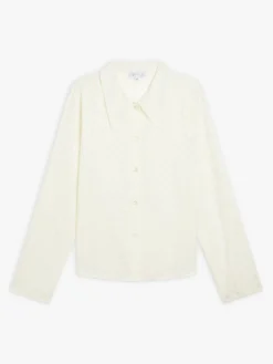 Beige Viscose Fine Shirt<agnès b. Store