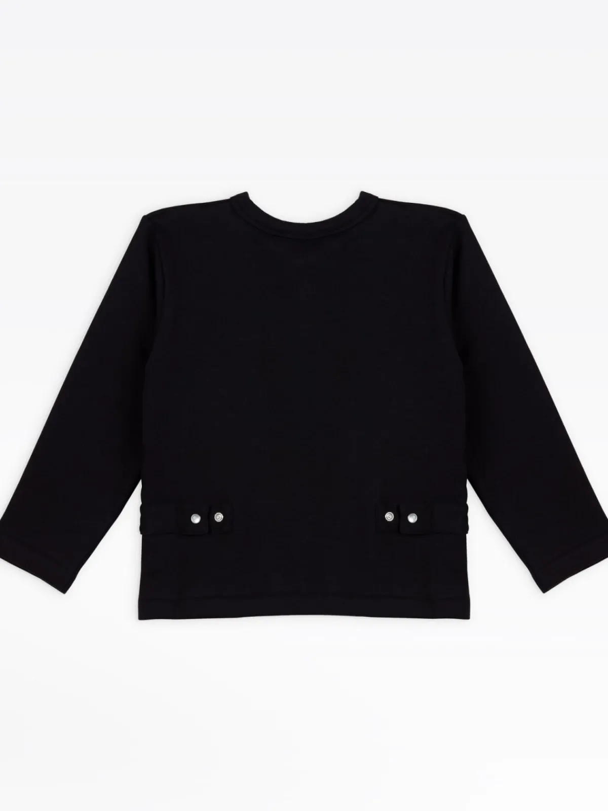 Black "12 Ans" Snap Cardigan<agnès b. Cheap