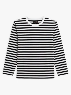 Black & White Women's Striped Cool T-shirt<agnès b. Sale