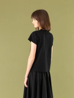 Black And Gold Short Sleeves Brando T-shirt<agnès b. Best
