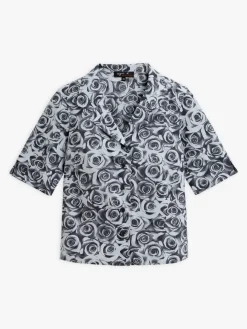 Black And White Cubana Shirt<agnès b. Discount