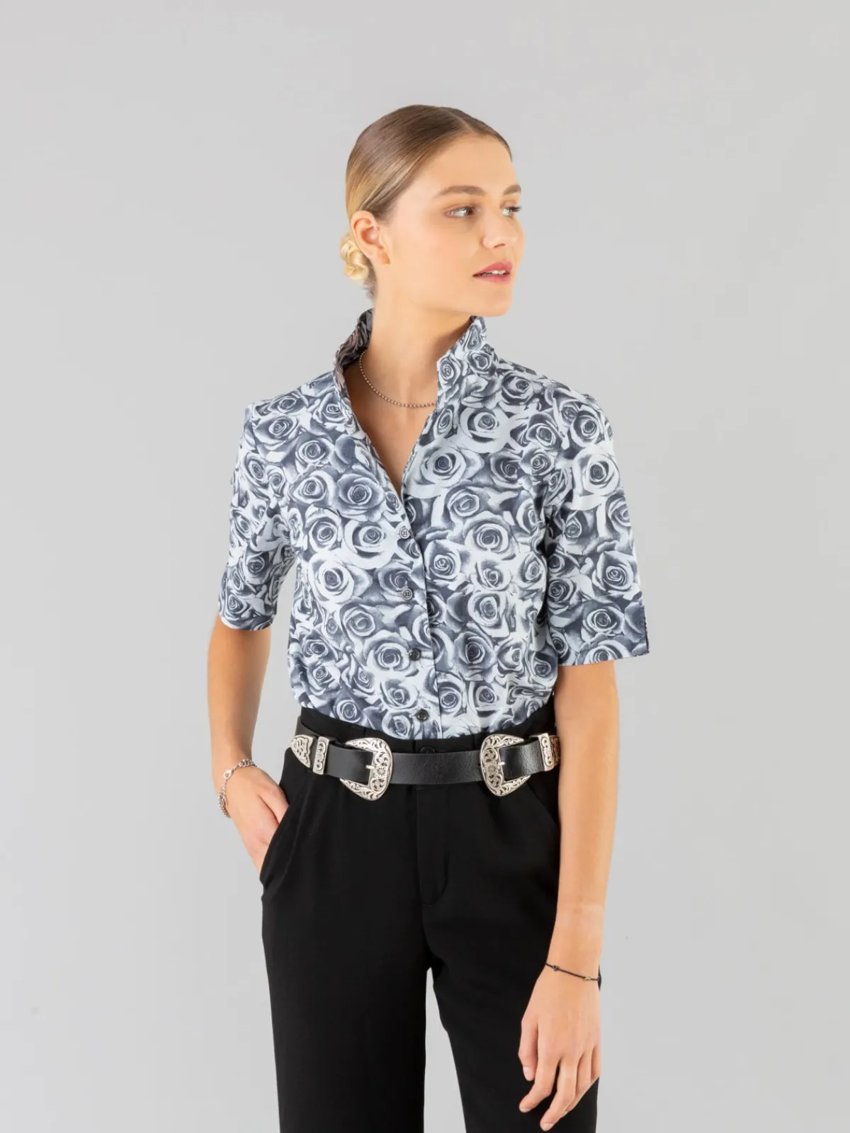 Black And White Cubana Shirt<agnès b. Discount