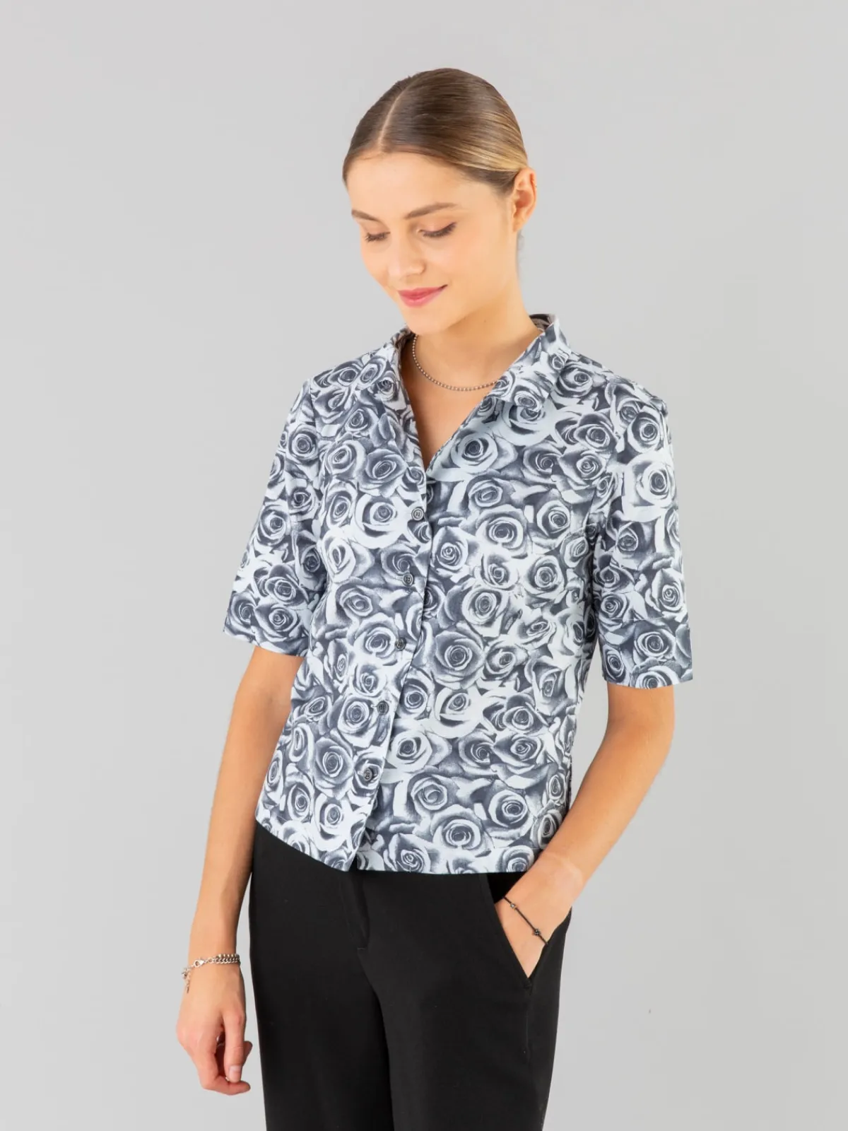 Black And White Cubana Shirt<agnès b. Discount