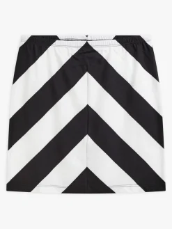 Black And White Striped Graphique Mini Skirt<agnès b. Sale