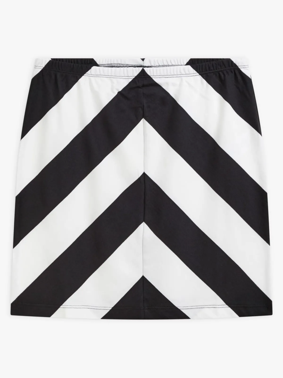 Black And White Striped Graphique Mini Skirt<agnès b. Sale