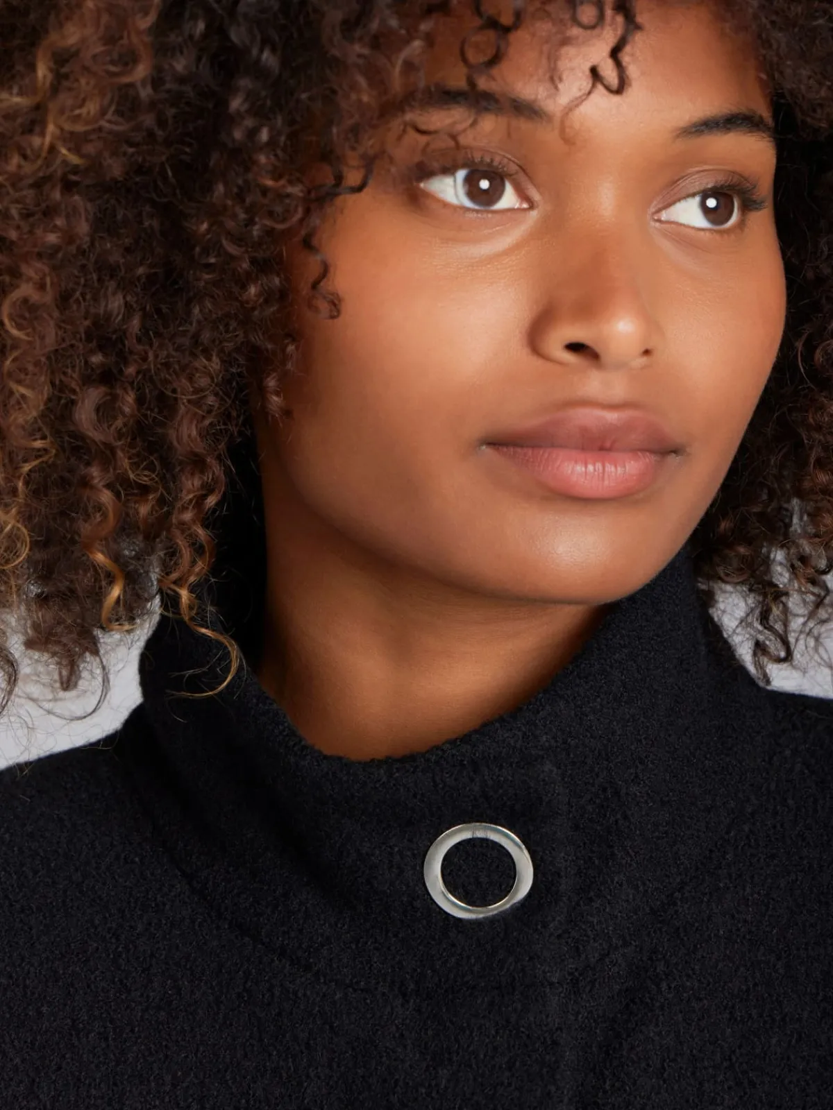 Black Boiled Wool Manaus Coat<agnès b. Cheap