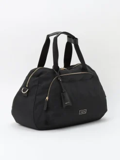 Black Boston Nylon Travel Bag<agnès b. Hot