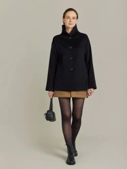 Black Cashmere Jacket<agnès b. Online