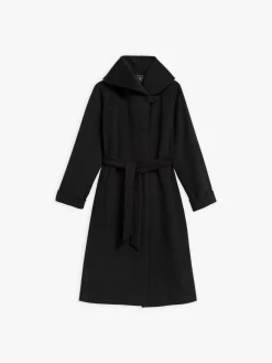 Black Cashmere Long Coat<agnès b. Best Sale