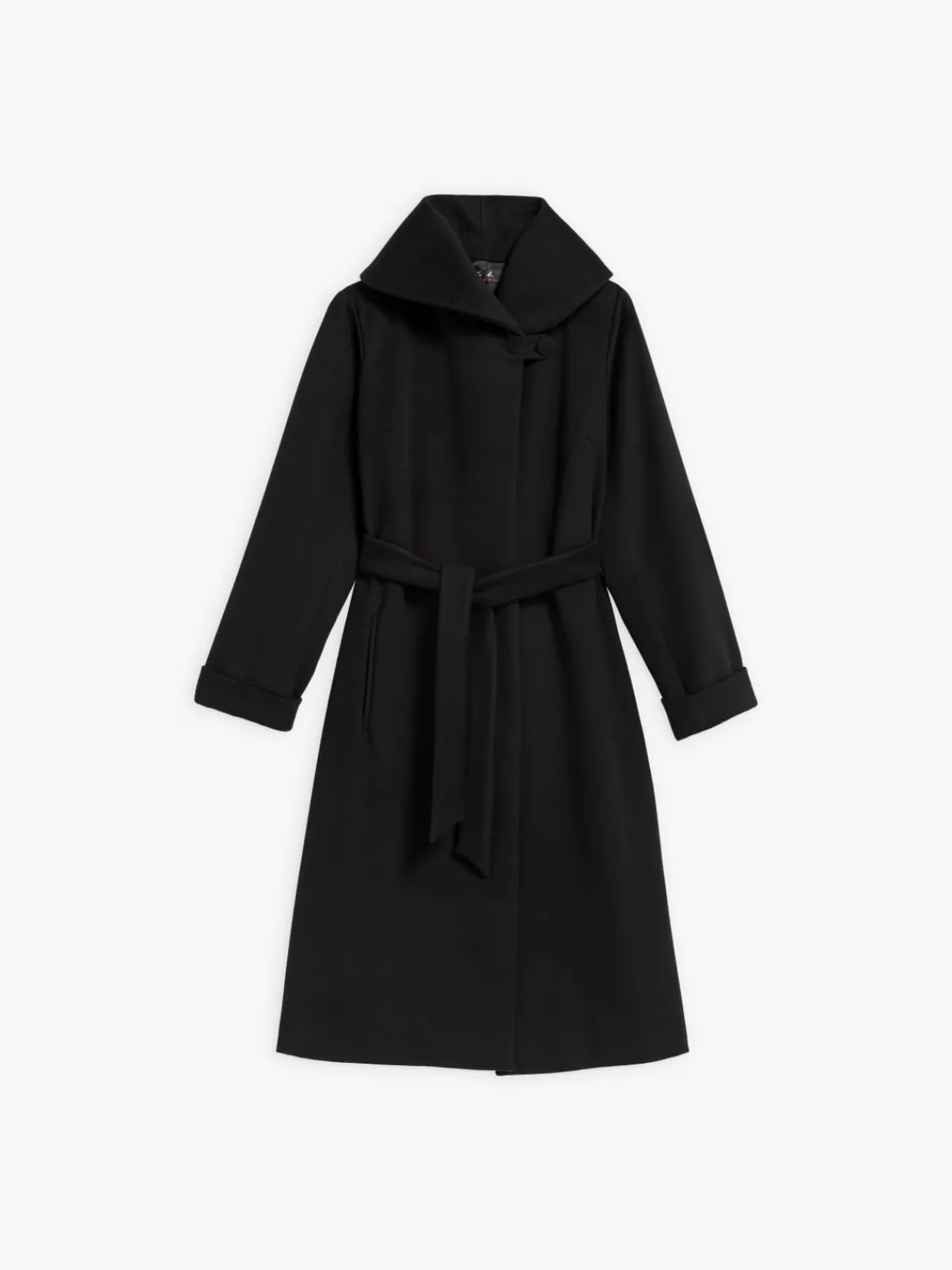 Black Cashmere Long Coat<agnès b. Best Sale