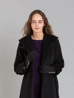 Black Cashmere Long Coat<agnès b. Best Sale
