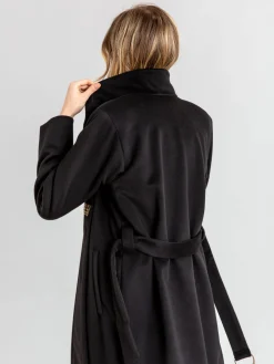 Black Cashmere Sand Coat<agnès b. Discount