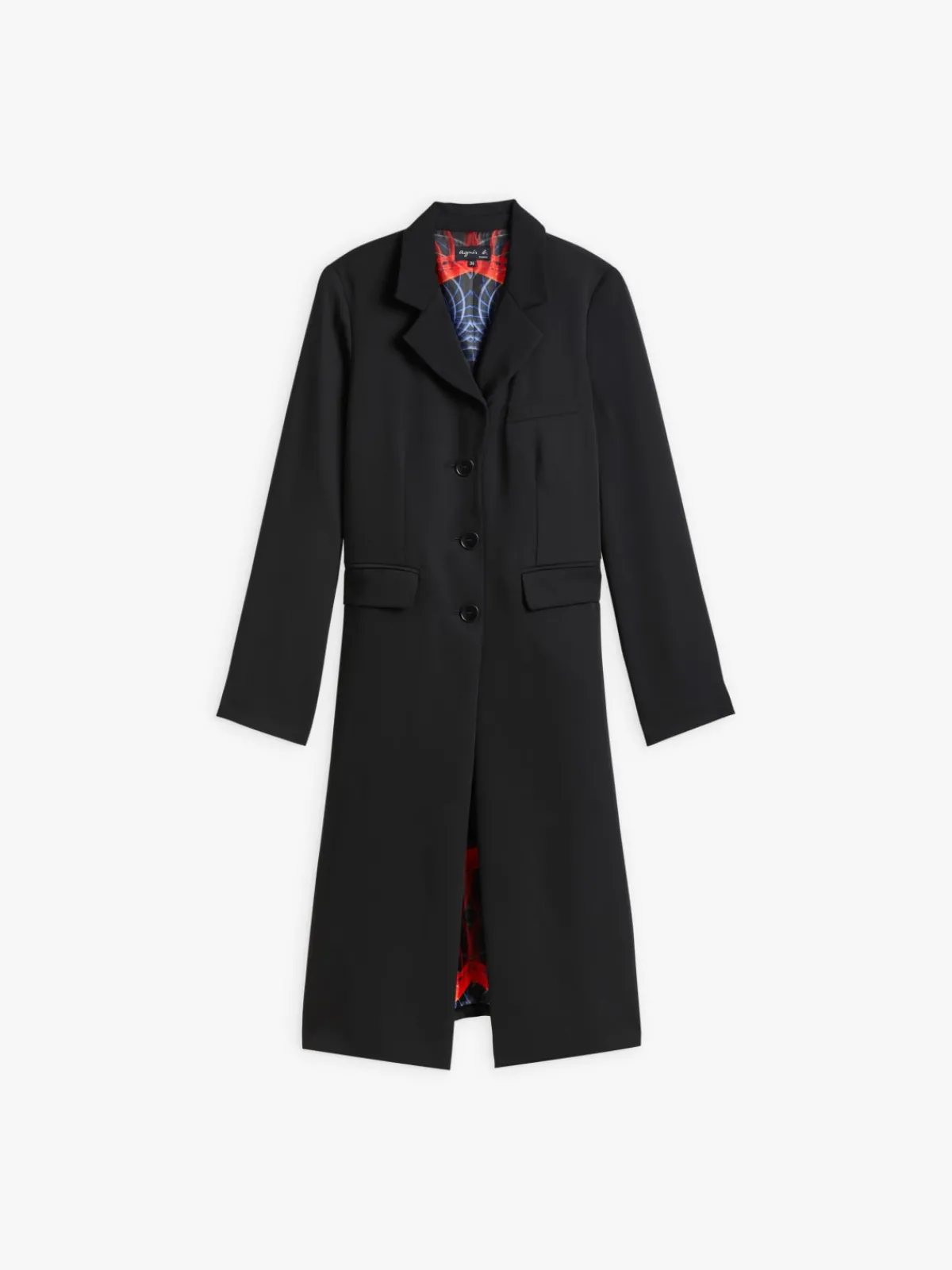 Black Charley Chester Coat<agnès b. Best Sale