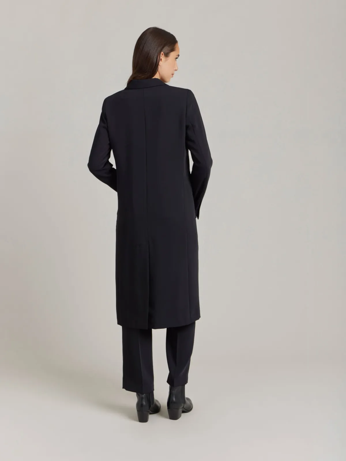 Black Charley Chester Coat<agnès b. Best Sale
