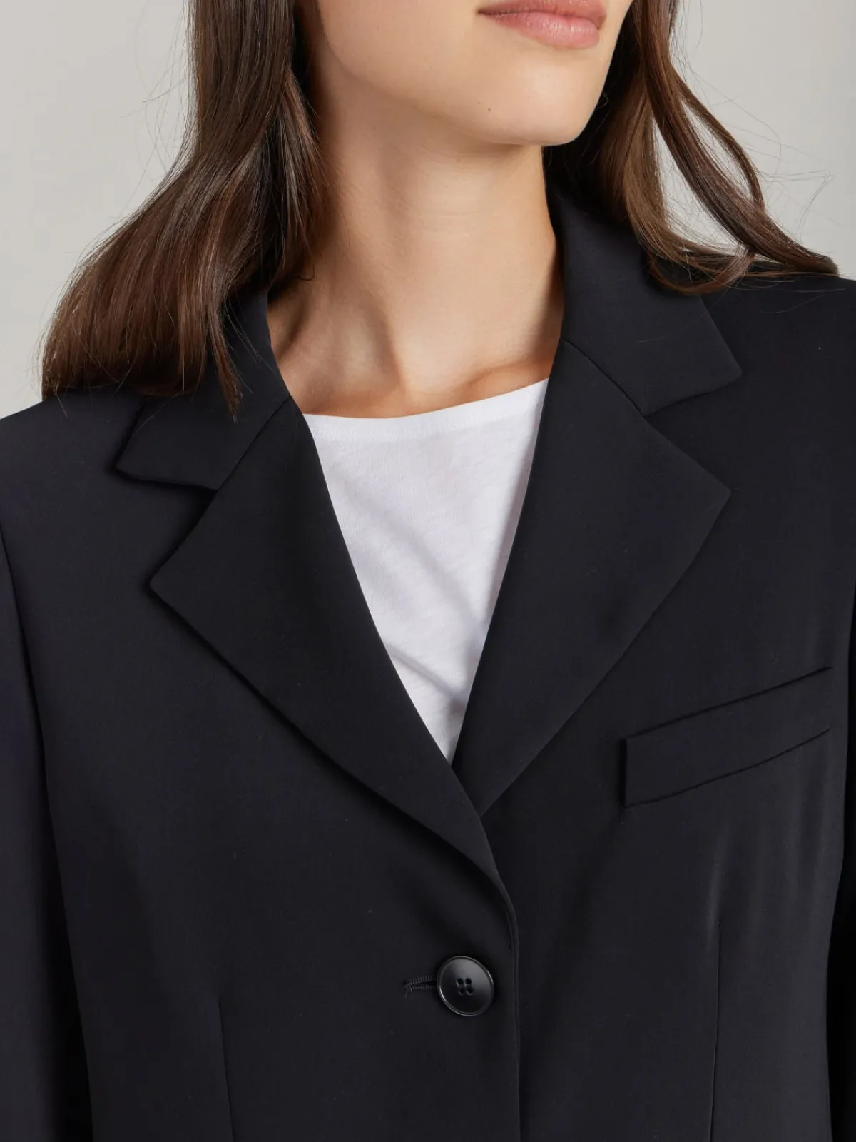 Black Charley Chester Coat<agnès b. Best Sale