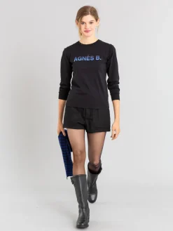 Black Christie T-shirt With 