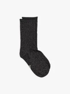 Black Cotton And Wool Demaris Socks<agnès b. Sale