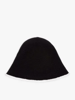 Black Cotton Ava Hat<agnès b. Flash Sale
