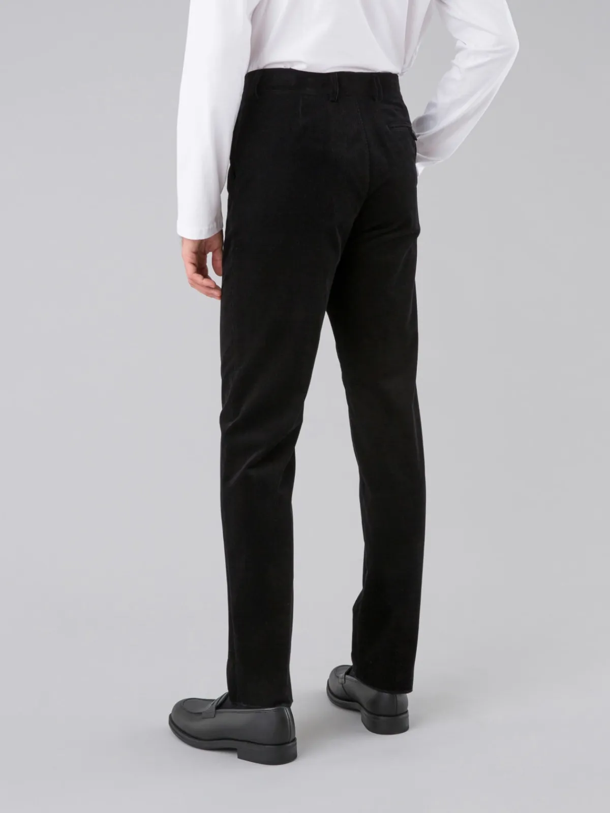 Black Cotton Corduroy Jamey Pants<agnès b. Online