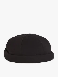 Black Cotton Fleece Jonathan Beanie<agnès b. Discount