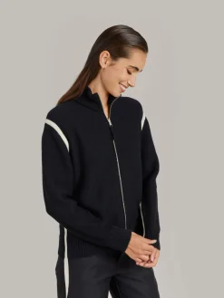 Black Cotton Jersey Reversible Jacket<agnès b. Best Sale