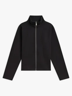 Black Cotton Jersey Yvette Cardigan<agnès b. Sale