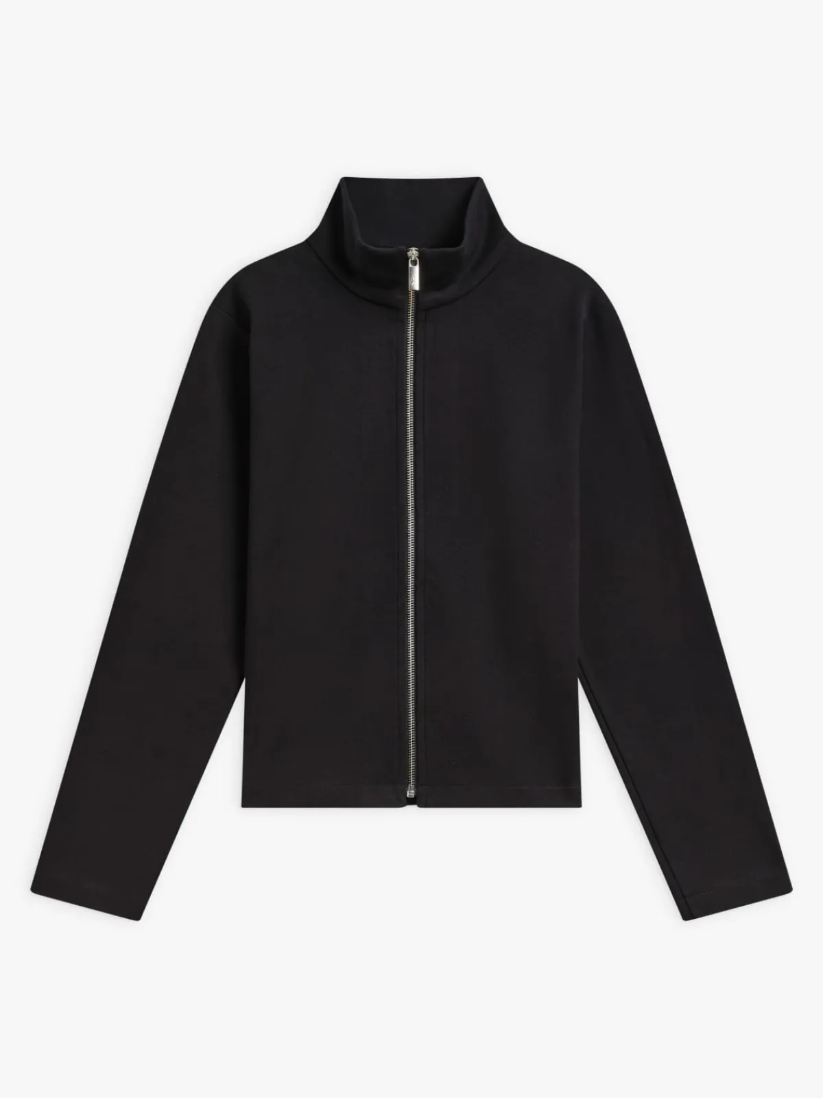 Black Cotton Jersey Yvette Cardigan<agnès b. Sale