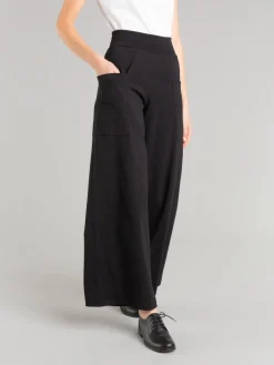 Black Cotton Mathis Pants<agnès b. Sale