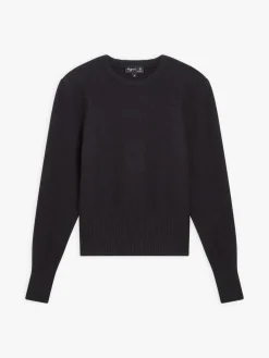 Black Cotton Polisson Sweater<agnès b. Online