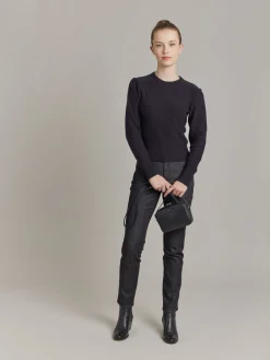 Black Cotton Polisson Sweater<agnès b. Online