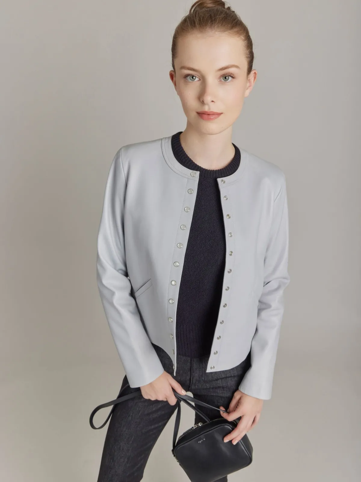Black Cotton Polisson Sweater<agnès b. Online