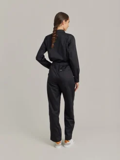 Black Cotton Satin Jumpsuit<agnès b. Best Sale