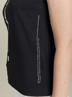 Black Cotton Screen-printed Brando T-shirt<agnès b. Flash Sale
