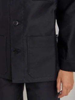 Black Cotton Women's Jacket X Dolmen<agnès b. Cheap