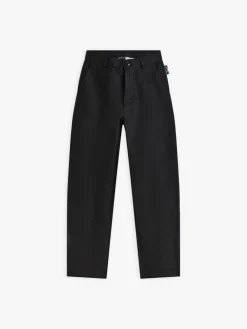 Black Cotton Women's Pants X Dolmen<agnès b. Fashion
