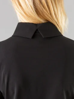 Black High Neck Moree Top<agnès b. Shop