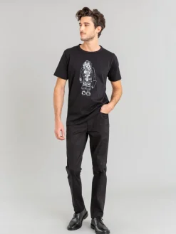 Black Iggy Slim Fit Jeans<agnès b. Online