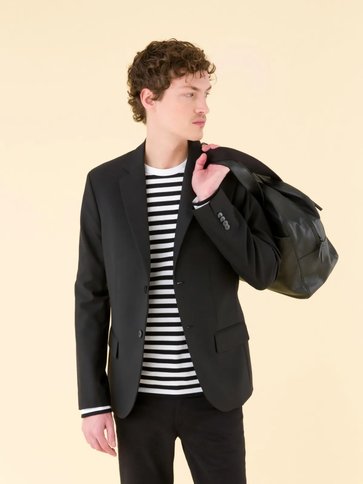 Black Jacket Domino<agnès b. Cheap