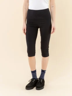 Black Jersey Jericho Cropped Pants<agnès b. Discount
